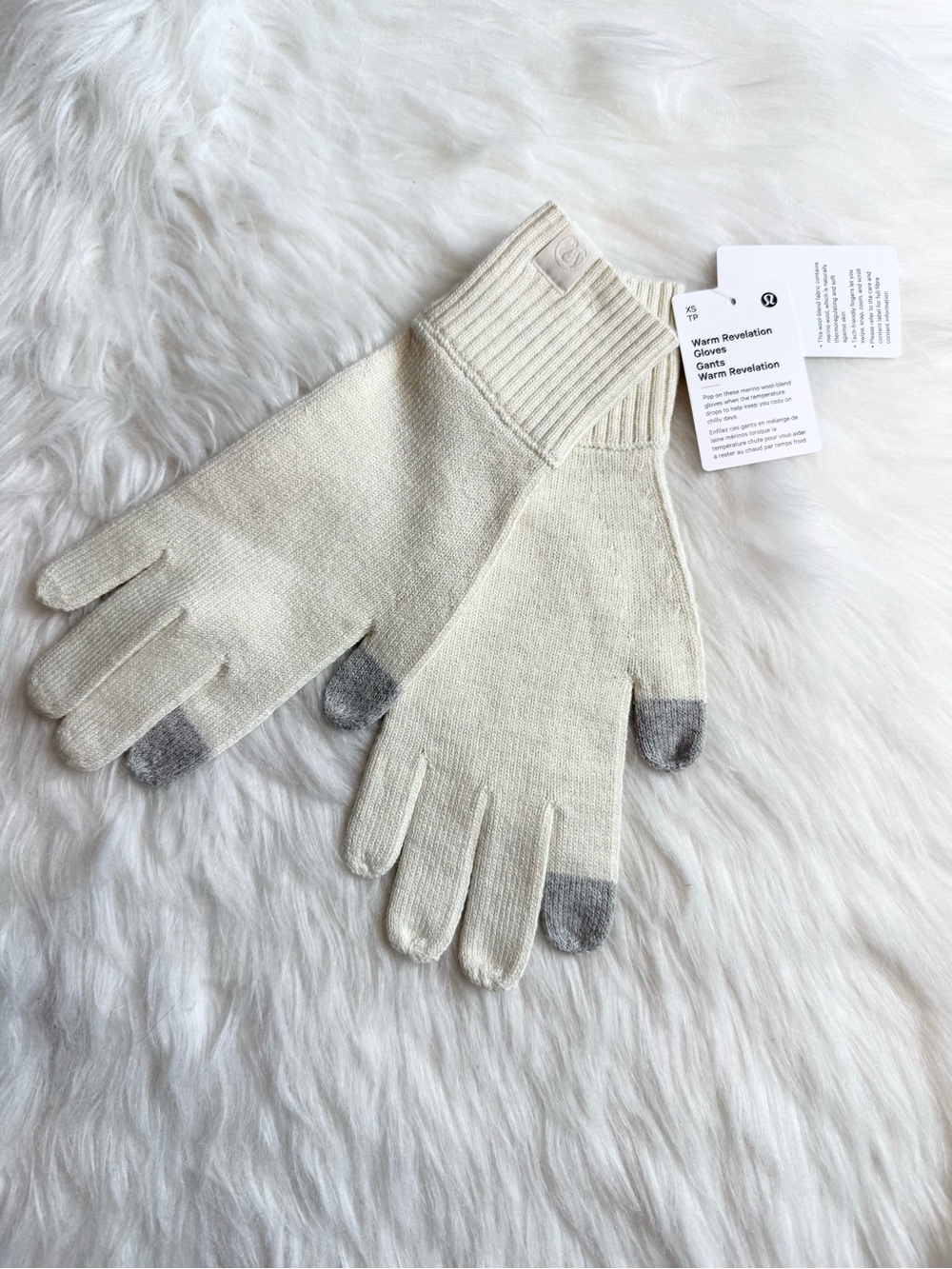 Lululemon Warm Revelation Gloves HRLI NWT XS